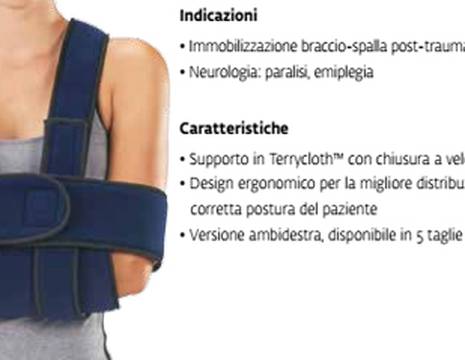 Tutore di spalla da immobilizzazione dopo fratture o traumi 2